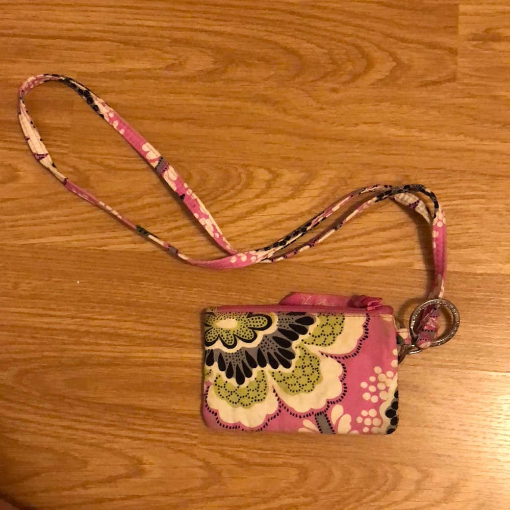 Vera Bradley ID Holder and Lanyard